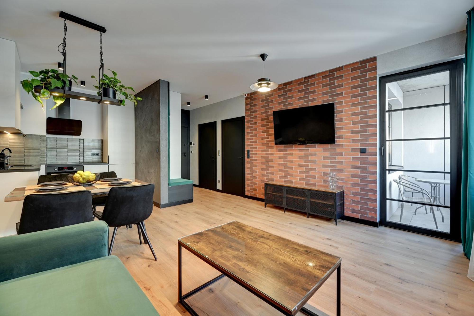 Doki Living - Foodhall & Parking By Downtown Apartments Gdansk Exterior photo